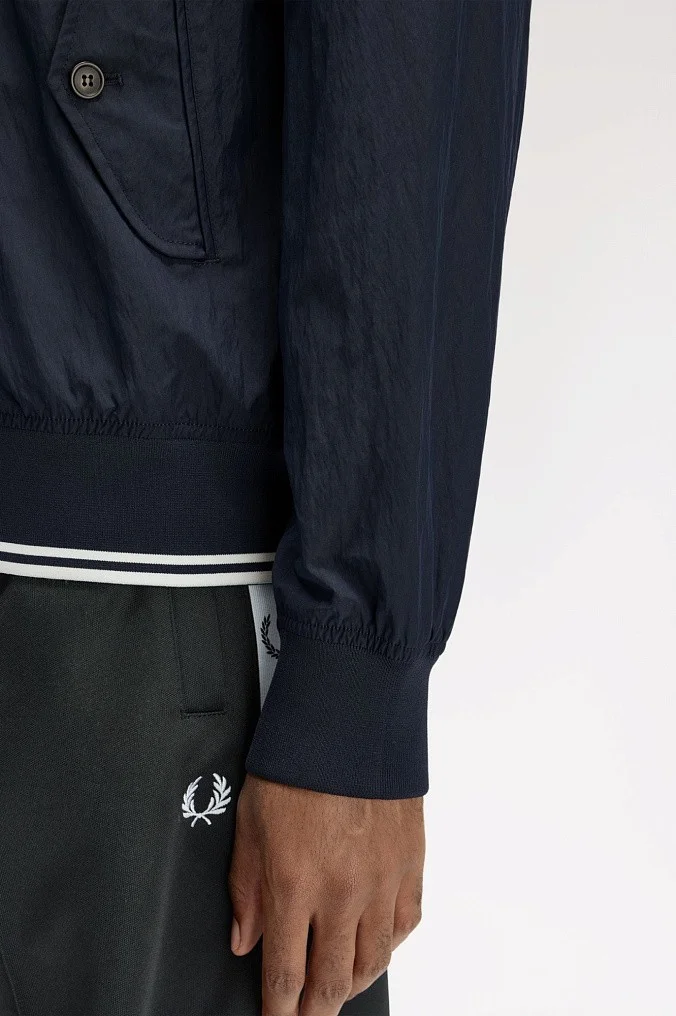 Куртка харрингтон Fred Perry Crinkle Harrington Jacket