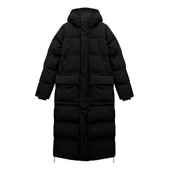 Пуховик на магнитах мужской SHU чёрный