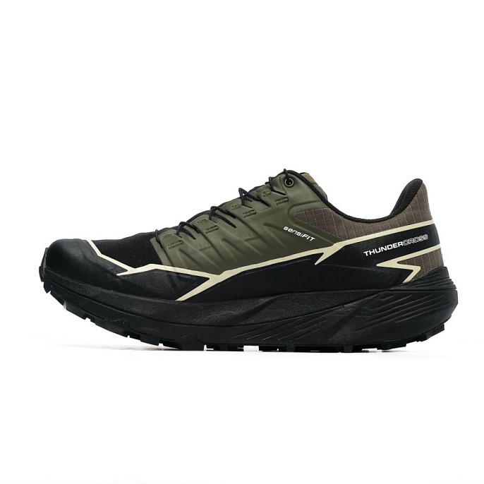 Кроссовки Salomon Thundercross Gore-Tex Olive Night/Black/Alfalfa