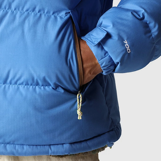 Пуховик мужской The North Face '92 Low-Fi Hi-Tek Nuptse Jacket Super Sonic Blue/Utility Brown