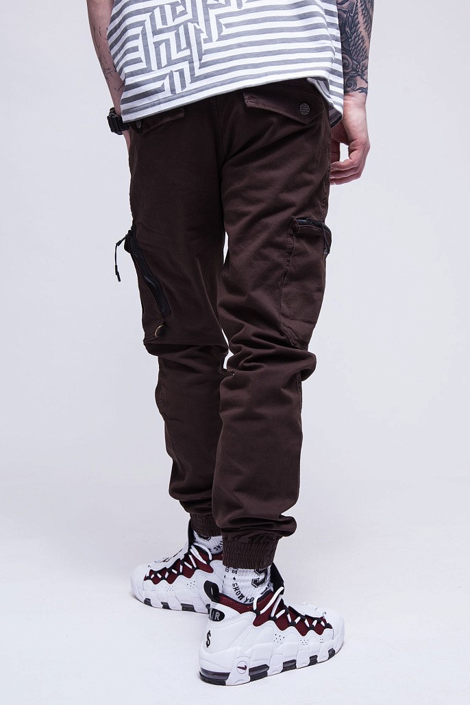 Брюки SKILLS Asymmetric Pants Brown