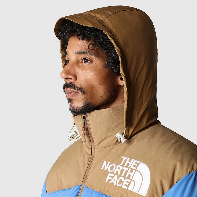 Пуховик мужской The North Face '92 Low-Fi Hi-Tek Nuptse Jacket Super Sonic Blue/Utility Brown