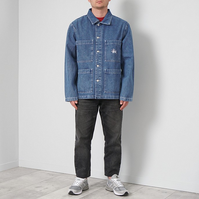 Куртка Stussy Denim Chore Jacket