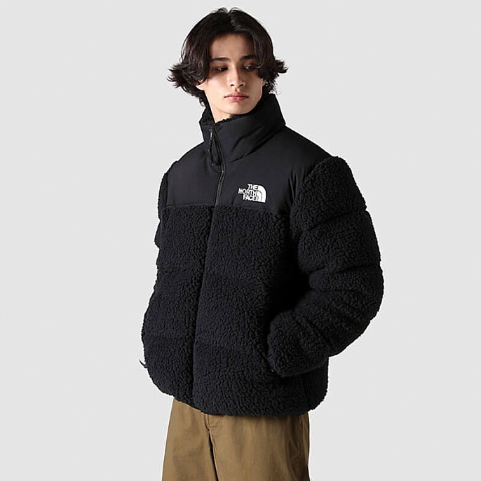 Пуховик мужской The North Face High Pile Nuptse Jacket TNF Black