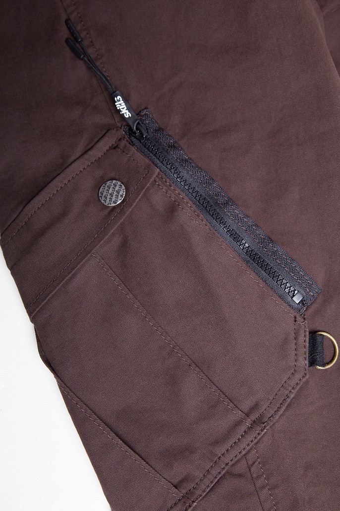 Брюки SKILLS Asymmetric Pants Brown