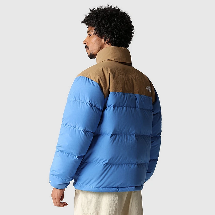 Пуховик мужской The North Face '92 Low-Fi Hi-Tek Nuptse Jacket Super Sonic Blue/Utility Brown