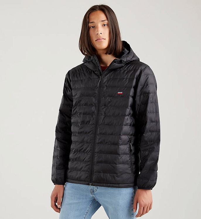 Куртка мужская Levi's Presidio Packable Hooded Jacket Mineral Black/Black