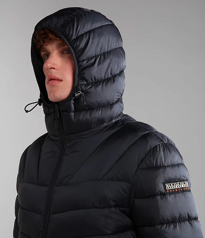 Куртка Napapijri Aerons Short Jacket Adjustable Hood Black